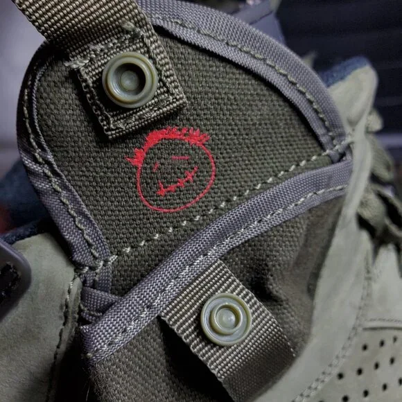 2019 air jordan retro 6 travis scott olive green size 10.5 no box worn rare